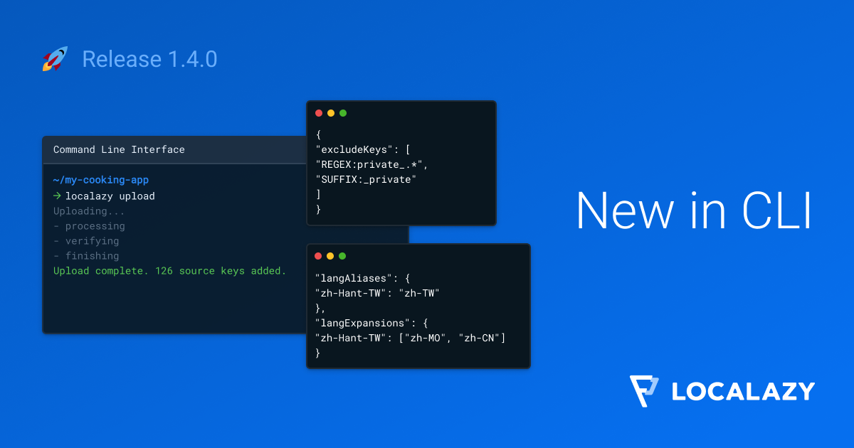 New in CLI: Release tags merging, language aliases, iOS update and more!