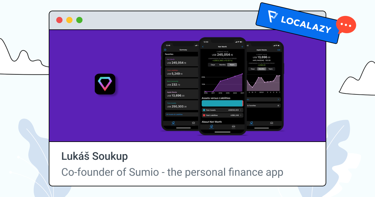 Interview with the co-founder of Sumio - the personal finance app