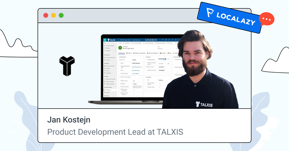 Localazy Interview: TALXIS, automation tool for small businesses