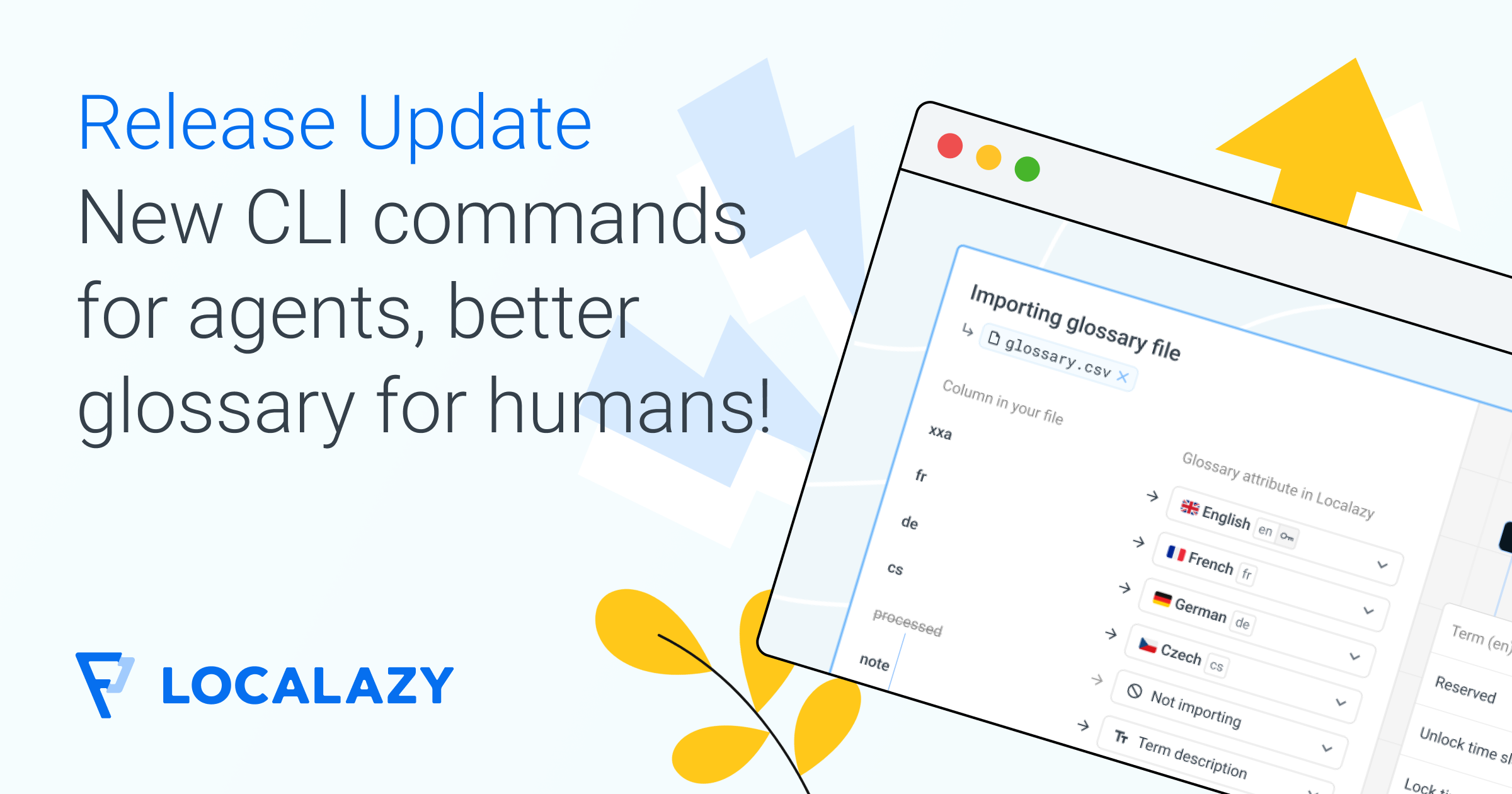Release Update: New CLI & API features, revamped glossary, Strapi ...